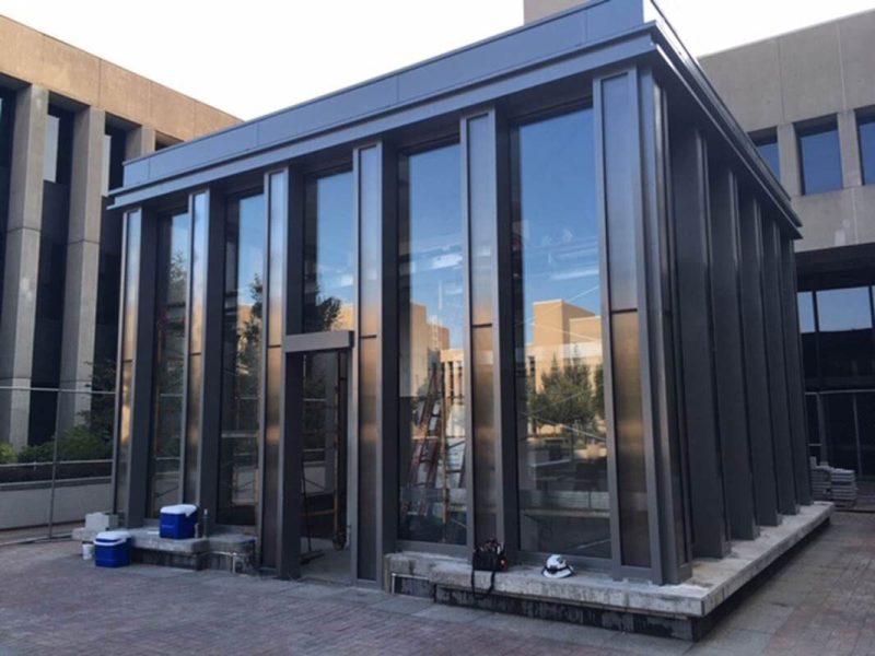 Pavillion Glass Cube