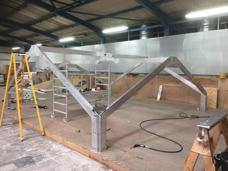 Franks roof pre-assembled