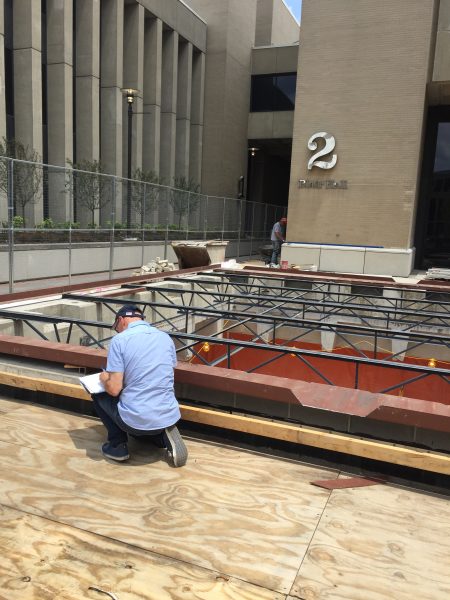 Site survey forCube Pavilion