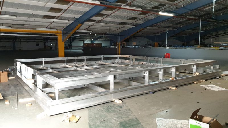 structural roof support pre-build